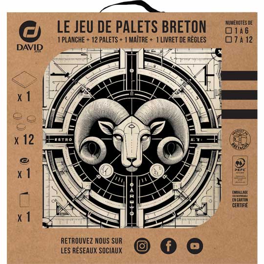 Kit de jeu de palets breton - Bélier