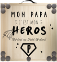 Kit de jeu de palets breton - Mon Papa, mon Héros