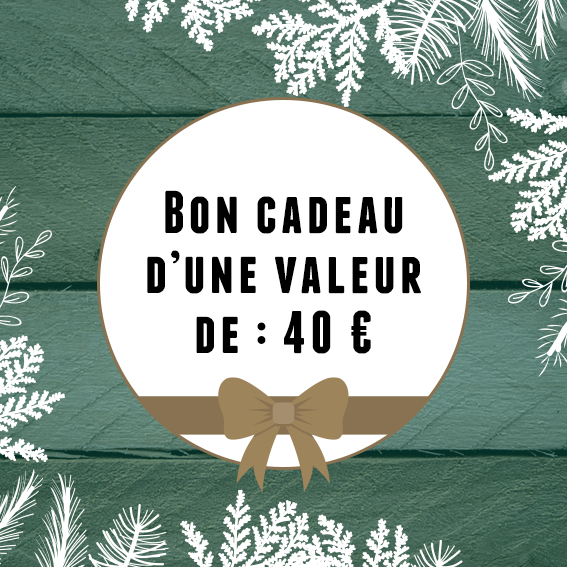 Bon cadeau - 40€