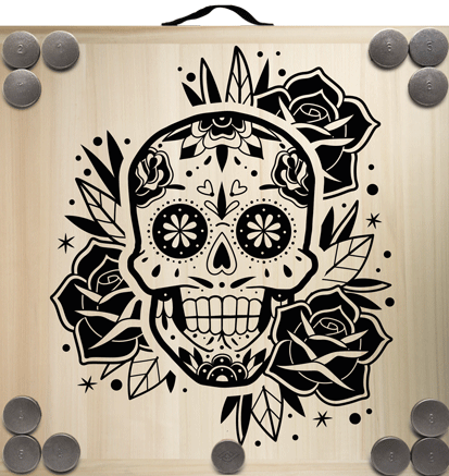 Kit de jeu de palets breton - Calavera