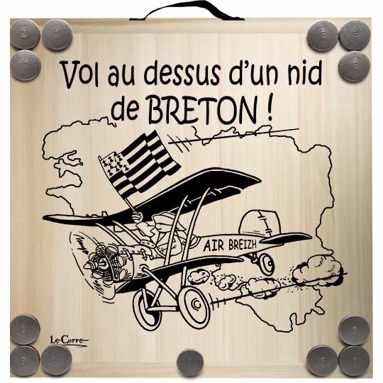 Kit de jeu de palets breton - Vol au dessus d'un nid de bretons