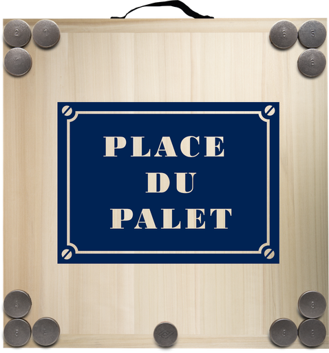 [2820] Kit de jeu de palets breton - Place du Palet